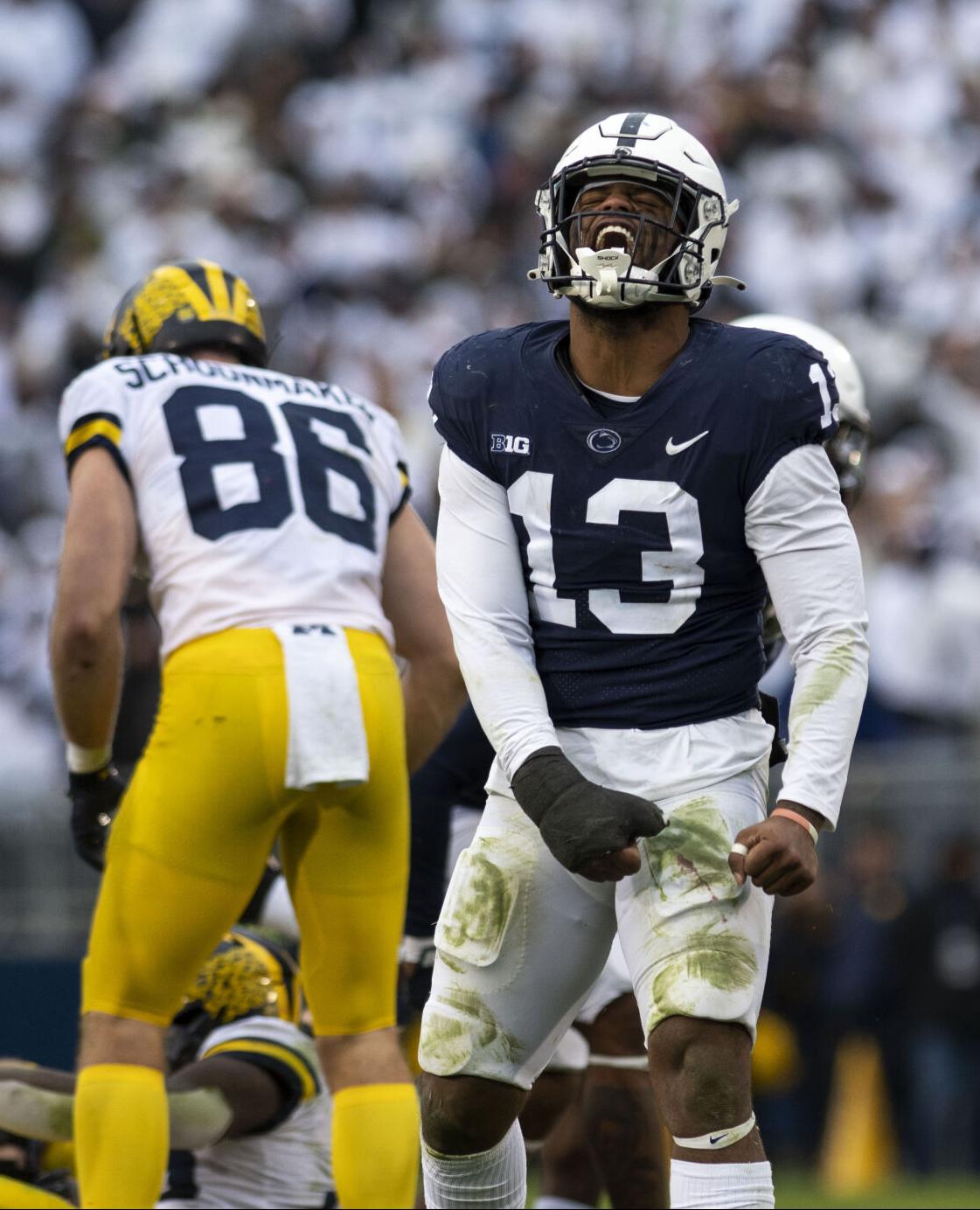 Penn State football vs. Michigan, Brooks (13)